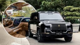 Китайский ответ Cullinan мощностью 1180 л.с., с активной подвеской и запасом хода более 1000 км: BYD Yangwang U8L показали вживую