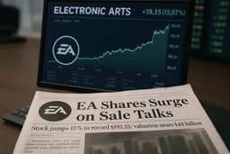 Акции Electronic Arts взлетели на 15% на фоне слухов о крупнейшем выкупе в истории игровой индустрии