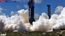 Уходит эпоха: космический корабль SpaceX Starship S38 успешно прошел огневой тест, 11-й полет станет последним для Starship v2