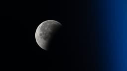 Астронавты МКС сфотографировали «кровавую Луну» во время полного затмения с 7 на 8 сентября