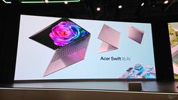 Самый большой тачпад на рынке ноутбуков и процессор, который Intel представит только в 2026 году. Acer анонсировала ноутбук Swift 16 AI