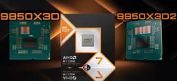 Нужно больше игровых процессоров. AMD высокочастотный Ryzen 7 9850X3D и уникальный Ryzen 9 9950X3D2 с огромным объёмом кеш-памяти