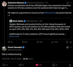 OpenAI преувеличила достижения GPT-5 в решении задач Эрдёша