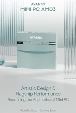 На ПК даже и не похоже. Мини-ПК Ayaneo AM03 больше напоминает CD-плейер