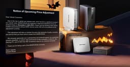 Цены на мини-ПК повысятся из-за удорожания сырья. Minisforum заранее предупредила пользователей о росте цен
