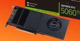 16 ГБ видеопамяти в очень тонком корпусе. Представлена однослотовая Galax GeForce RTX 5060 Ti