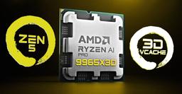 AMD готовит первый профессиональный процессор с кеш-памятью X3D. Ryzen 9 Pro 9965X3D уже засветился в документах