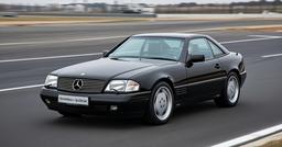 В России продают редкий кабриолет Mercedes-Benz из 90-х с оригинальным AMG-пакетом