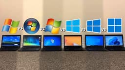 Windows XP, Windows Vista, Windows 7, Windows 8.1, Windows 10 и Windows 11 сравнили по скорости, автономности и производительности. Windows 11 часто была аутсайдером