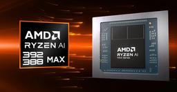 12 и 8 ядер для мощных ноутбуков: AMD представила процессоры Ryzen AI Max+ 392 и Ryzen AI Max+ 388 с мощной графикой Radeon 8060S