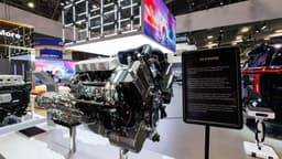 Китайская GWM показала в США на выставке CES 2026 свой 4-литровый двигатель V8