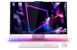 Моноблок, который ни на что не похож. Lenovo представила Yoga AIO i Aura Edition с адаптивной подсветкой и прозрачной подставкой