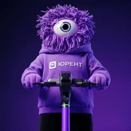 Всё фиолетово: кикшеринг «Юрент» вернулся к прежнему стилю и названию