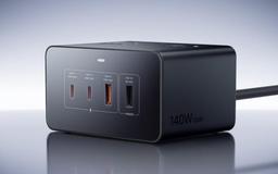 Настольная зарядная станция Xiaomi мощностью 2,5 кВт с 2 портами USB-C и 2 портами USB-A — всего 35 долларов. Запущен сбор средств на Xiaomi Desktop Charging Station 140W