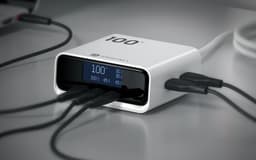 Portronics представила настольную 100-ваттную GaN-зарядку Adapto 100D с пятью USB, похожую на ретро будильник и с ценой всего 45 долларов