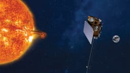 Новый спутник NOAA для оперативного мониторинга космической погоды достиг точки Лагранжа L1