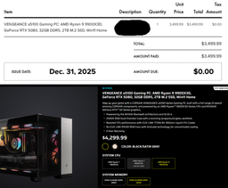 Corsair отменила оплаченный заказ на готовый ПК и тут же повысила его цену на 800 долларов. Пользователь Reddit рассказал о «подарке» на Новый год