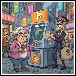 За 2025 год американцы потеряли более 300 млн долларов из-за биткойн-банкоматов, а средний возраст жертв составил 71 год