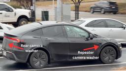 Совершенно новые беспилотные Tesla Model Y засветились вживую с доработками