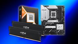 Очень выгодный апгрейд: новый Ryzen 7 9850X3D в комплекте с топовой материнской платой и 32 ГБ памяти продают в США всего за 700 долларов