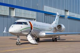 В Россию в обход санкций доставили бизнес-джет Bombardier Global 6000 стоимостью 30 млн долларов