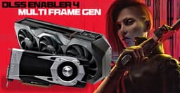 Это ПО позволяет смешивать видеокарты Radeon, апскейлер FSR и многокадровую генерацию от Nvidia DLSS. DLSS Enabler работает с любыми современными GPU