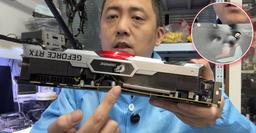 Семейная драма обернулась изувеченной GeForce RTX 3080 Ti, но ускоритель вернули к жизни