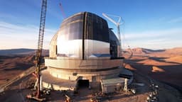 Фото: Европейская Южная Обсерватория завершает ключевой этап строительства телескопа ELT в Чили
