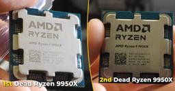 Материнская плата ASRock убила уже второй Ryzen 9 9950X