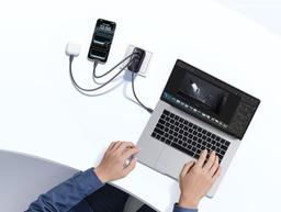Представлен компактный, мощный и дешёвый адаптер Baseus с поддержкой Xiaomi 100W HyperCharge