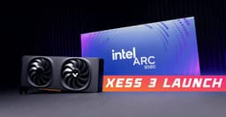 Intel разом обошла и AMD, и даже Nvidia на их поле. Многокадровая генерация XeSS теперь доступна для всех поколений GPU Arc