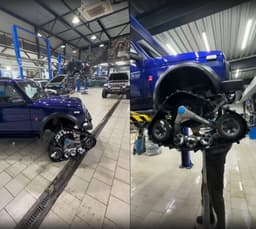 Новую Lada Niva Sport 2025 превратили в гусеничный вездеход для экстремального бездорожья — машина вышла на дороги общего пользования