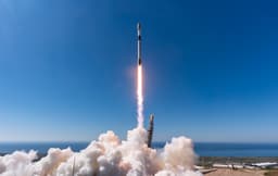 Одна и та же ступень Falcon 9 полетела уже в 27-й раз — и снова успешно села. SpaceX запустила 29 спутников Starlink
