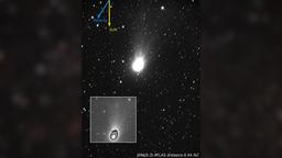 Учёные пересчитали размеры межзвёздной кометы 3I/ATLAS — негравитационное ускорение оказалось сложнее, чем считалось