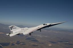 NASA испытало тихий сверхзвуковой самолёт X-59: полёт сократили из-за сбоя, но тест признан успешным