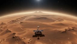 Китайский марсоход обнаружил 7-метровый слой «грязного льда» на Равнине Утопия