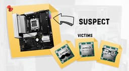 Средство массового уничтожения Ryzen 7 9800X3D: одна материнская плата ASRock «убила» уже три Ryzen 7 9800X3D