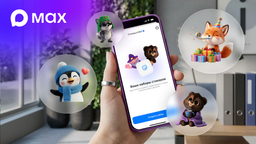 В национальном мессенджере Max теперь можно создавать стикеры