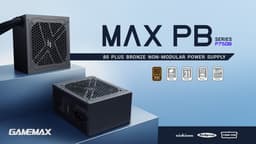 ATX 3.1, разъём 12V-2x6, мощность до 850 Вт и никакой модульности ради низких цен. Представлены блоки питания Gamemax Max PB