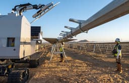 Роботы Maximo установили 100 мегаватт солнечных панелей на объекте в Калифорнии