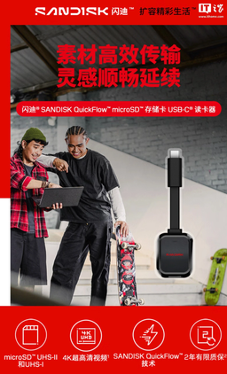 Представлено устройство для чтения карт MicroSD от SanDisk
