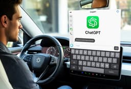 С ChatGPT теперь можно общаться голосом в машинах с поддержкой Apple CarPlay