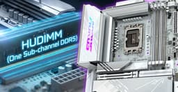 Gigabyte уже добавила своим системным платам поддержку новой урезанной памяти HUDIMM