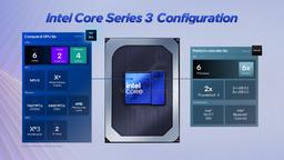 Intel представила «маленькие» процессоры Core Series 3 (Wildcat Lake), у которых больших ядер максимум два