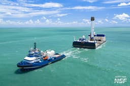 Ещё одна многоразовая орбитальная ракета: Blue Origin показала возвращение New Glenn после приземления на морскую платформу