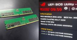 Asus показала работу новой памяти HUDIMM на своей плате. Раньше для экспериментов брали просто обычный модуль DDR5 и скотч