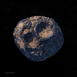 Учёные уточнили два сценария происхождения астероида «Психея»