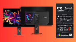 Флагманский монитор MSI MPG OLED 322URDX36 предлагает то, чего нет у других: он может переключаться между разрешением 4K 360 Гц, 1440p 520 Гц и 1080p 680 Гц