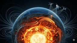 ESA зафиксировало резкую смену направления потоков во внешнем ядре Земли под Тихим океаном