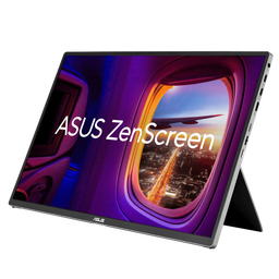 Один кабель — два устройства: Asus показала OLED-монитор ZenScreen MQ16FC, который заряжает ноутбук